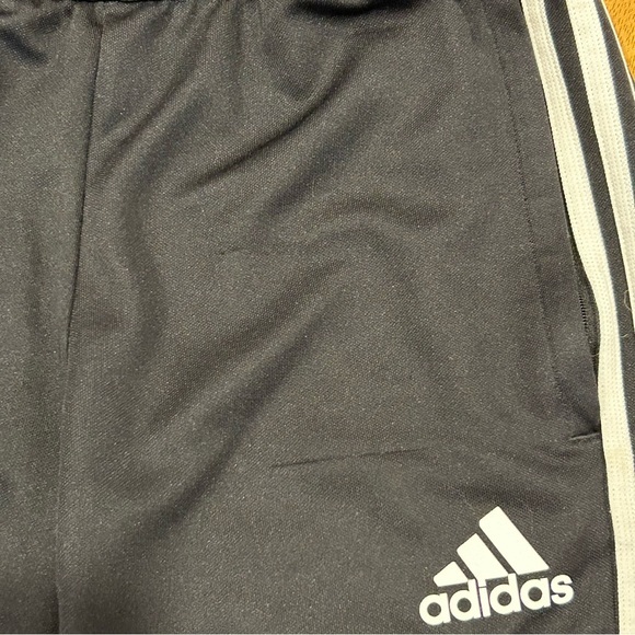 Adidas Black White Polyester Track Jogger Pants S‎ - Picture 10 of 13